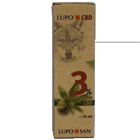 LUPO CBD Vollspektrum 3 % für Hunde und Katzen - CBD-Öl für Hunde und ...