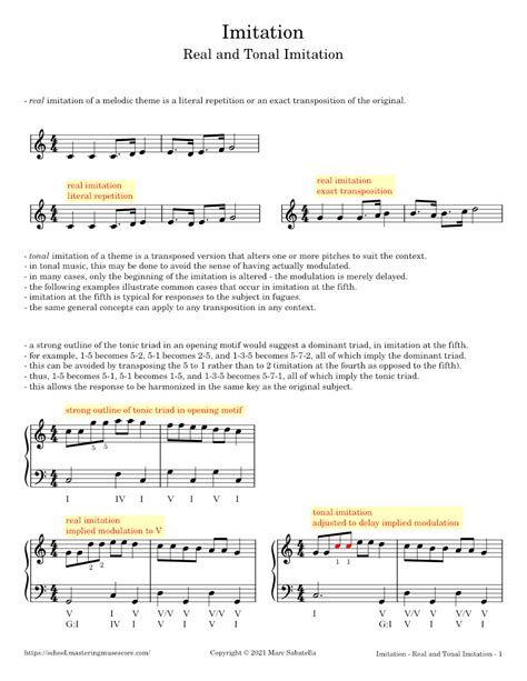 Image result for Example of Musical Imitation