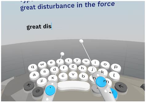 Text Input in Virtual Reality: A Preliminary Evaluation of the Drum ...