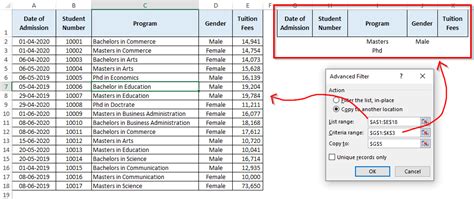 Image result for Excel Data Advanced Filter