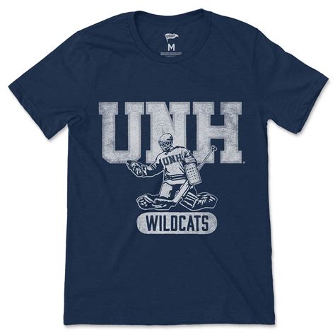 Streaker Sports UNH Vintage Hockey Goalie Tee: Embrace Hockey Heritage ...