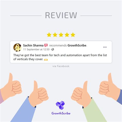 GrowthScribe on LinkedIn: Here is one of our happy customers ️