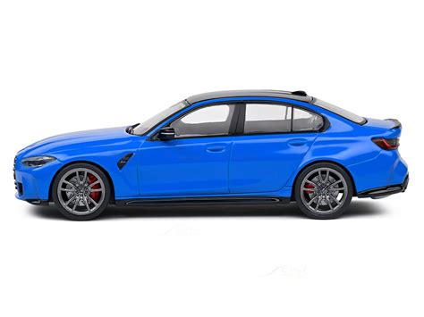 BMW G80 M3 Sedan Santorini Blue 1:43 Solido licensed diecast Scale ...