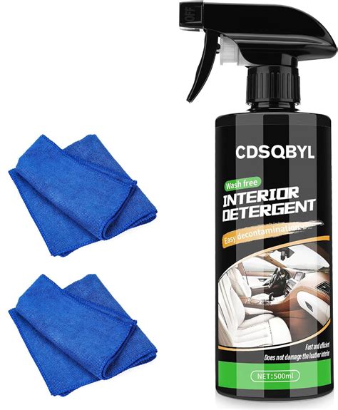 Amazon.com: CDSQBYL Effective Car Interior Cleaner | Leather Car Seat ...