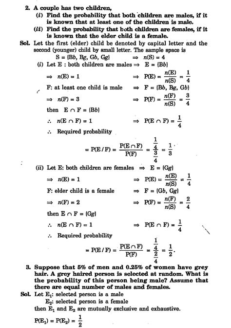 Image result for Probability Class 12 Explanation