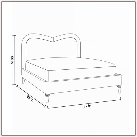 Elaris Curve Comfort King Size Bed in Dark Brown velvet With Engineer ...