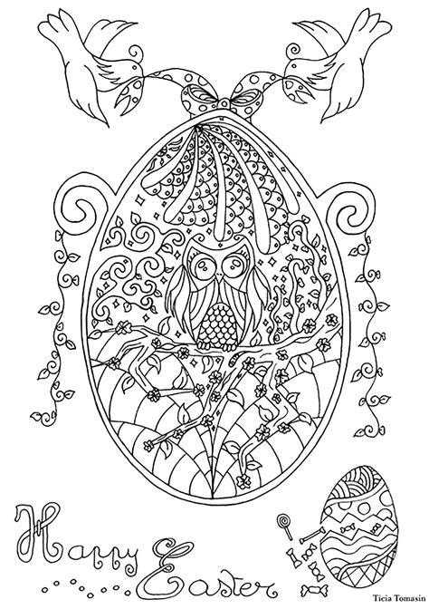 Easter Coloring Books | AdultcoloringbookZ