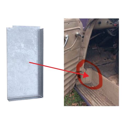 1955-1959 Chevrolet|GMC Pickup Truck Floor to Door Post Filler Panel ...