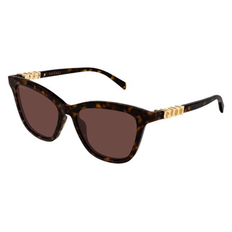 Gucci GG2032S-002 Havana & Brown Luxury Sunglasses – Vision Point Optician