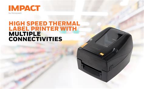 IMPACT by Honeywell IH-2 Desktop Thermal Label Printer - High-Speed ...