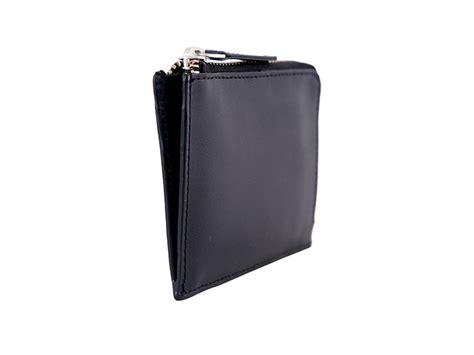 Brooklyn Zipper Wallet - Black – The Postbox