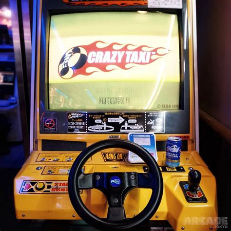 Crazy taxi arcade machine: conduce alocadamente en una máquina arcade ...
