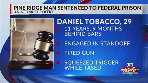 Pine Ridge man sentenced to federal prison - YouTube