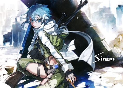 Sinon (GGO) - Asada Shino - Image by BUNBUN #2864429 - Zerochan Anime ...