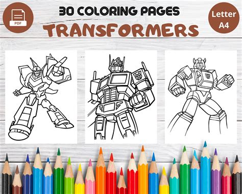 Transformer Bumblebee Coloring Pages