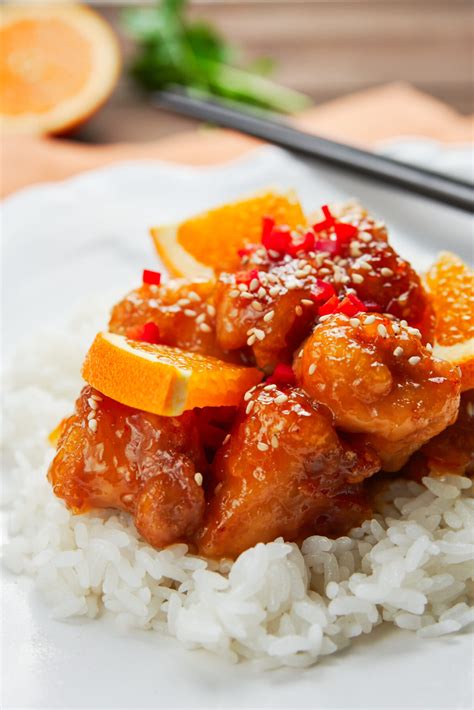 Chicken With Orange Sauce