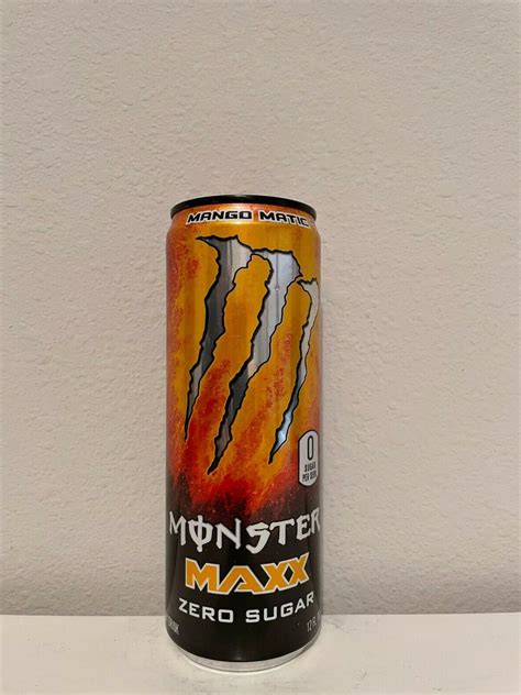 Monster Energy Drink - MAXX Mango Matic - 12oz NEW/UNOPENED (2019) | #4161438677
