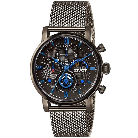 Buy ZIVOT Z-0084 Luxury Analog Latest Perfect Black Bezel Designer Dial ...