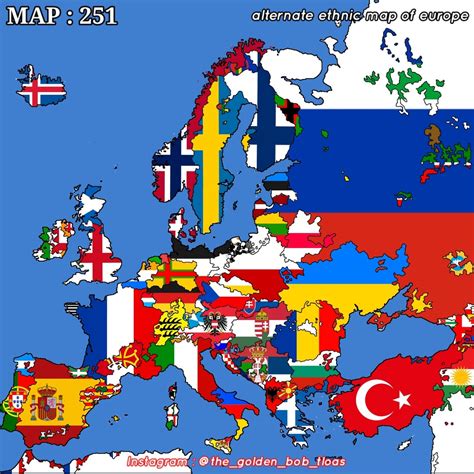 Alternate ethnic map of Europe : r/imaginarymaps