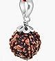Arihant Gems & Jewels 5 Faced Nepali Rudraksha with 925 Silver Pendant ...
