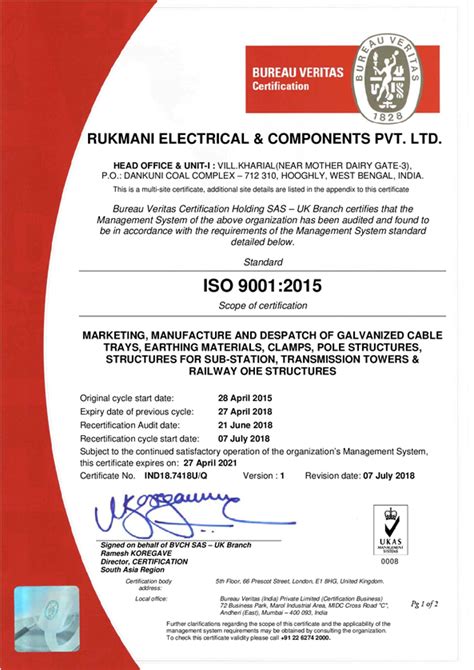 Global Certified : Maruti Nandan : Rukmani Electricals : Raipur : Kolkata
