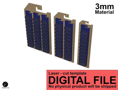 Buy Template Hot Wheels Collectors Rack Laser Cut Template 3mm Material ...