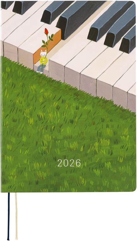 HOBONICHI Notebook, 2026, HON English Version, Takoko Kuboda, Waiting ...