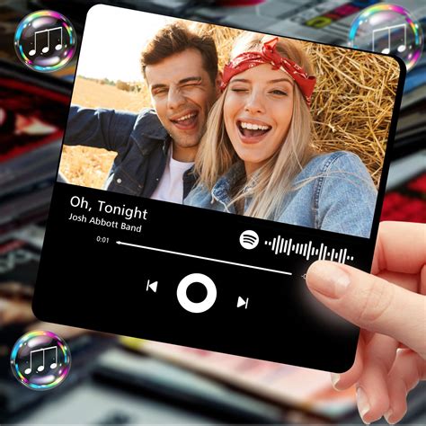 Amazon.com: Custom Music Fridge Magnet with Photo, Song & Album Cover ...