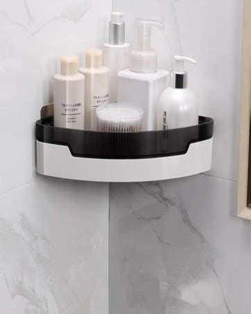 Wrixty Wall Mounted Corner Bathroom Shelves, Storage Rack for Bathroom ...