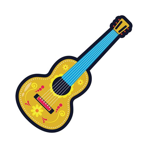 Mexican Guitar Clipart