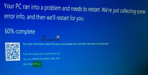 Image result for NTFS File System Blue Screen