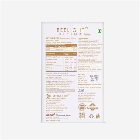 Reelight Ultima Tablet – Ageless Retail Private Limited