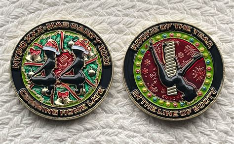 Commemorative NYPD coin marks Vera Mekuli's holiday lap dance