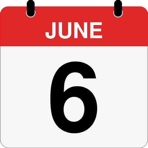 How Many Days Until June 6th? - Inch Calculator