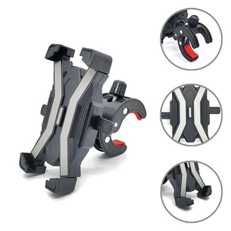 Buy Motorcycle ATV Handlebar Phone Mount Holder Bicycle Bike Bracket ...