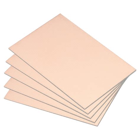 Buy PATIKIL FR4 Double Side Copper Clad, 5 Pack 70 x 50 x 1.2mm PCB ...