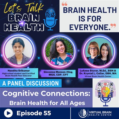 Cognitive Connections: Brain Health for All Ages- A Panel Discus…