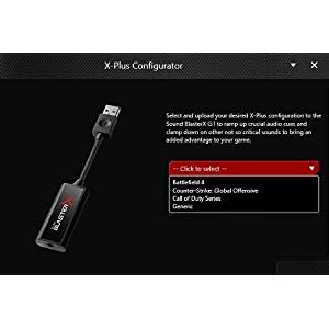 Creative Sound BlasterX G1 7.1 70SB171000000 Portable HD Gaming USB DAC ...