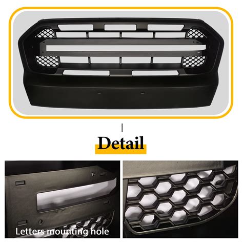 Buy 2016 2017 2018 Ranger T7 Wildtrak Replacement Grill Ranger Raptor ...