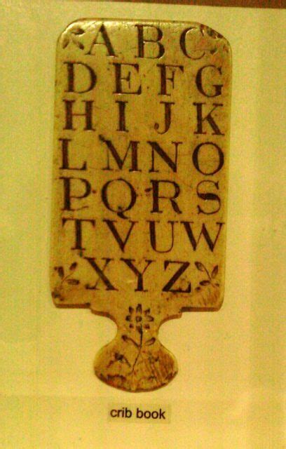 Made of wood, leather, bone, and even silver, hornbooks were used to ...