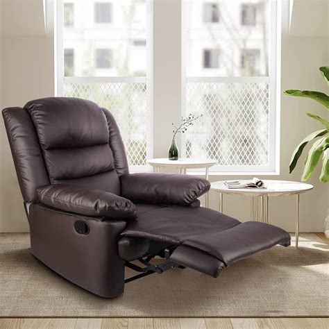 Buy Innotic Recliner Armchair Reclining Chair Sofa Wingback Armchair PU ...