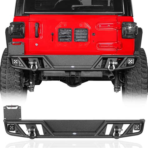 Hooke Roadjl Tubular Rear Bumper For 2018 2025 Jeep Wrangler ...