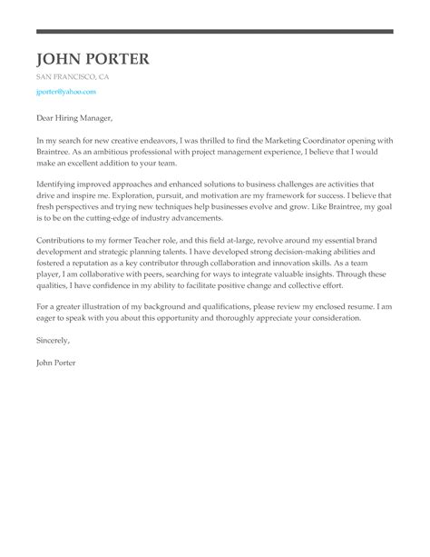 Nice Myperfectcoverletter Word Format Resume Templates Free