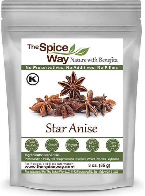 Amazon.com : 52USA Star Anise, 6oz – Whole Dried Star Anise Pods in ...