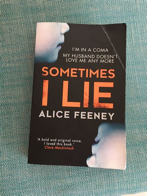 Sometimes I lie - 7 / 10 | Books to read, Books, Book cover