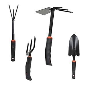 Kraft Seeds Garden Cultivating Tools All in One Premium Black ...