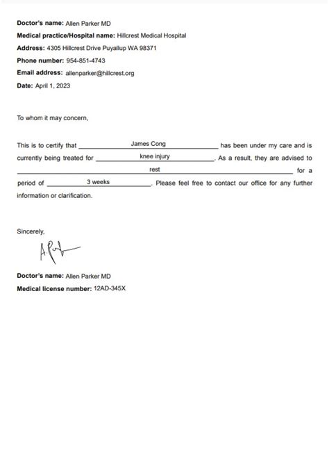 Image result for How to Get a Doctors Note