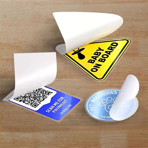 Front adhesive Stickers - Custom Stickers - Make Custom Stickers Your Way