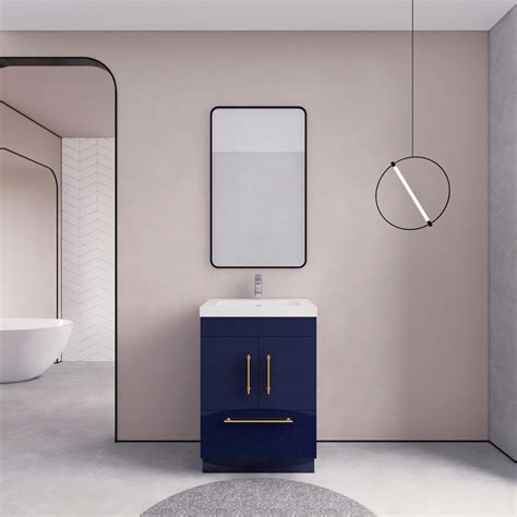 7 Best Navy Blue Bathroom Vanities: 2024 - Moreno Bath