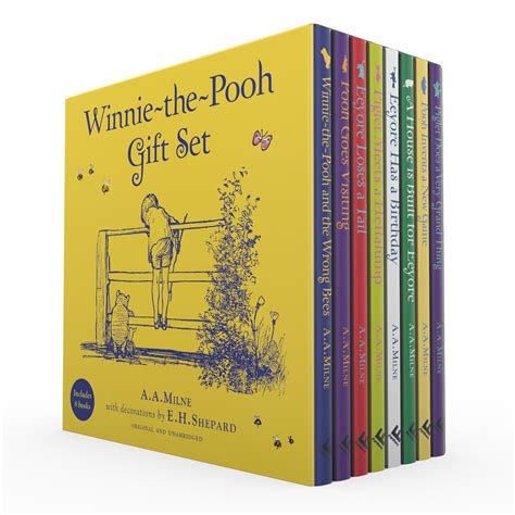 Classic Winnie-the-Pooh 8 gift book set : Milne, A. A.: Amazon.co.uk: Books